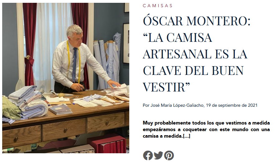 Oscar Montero en El Aristócrata