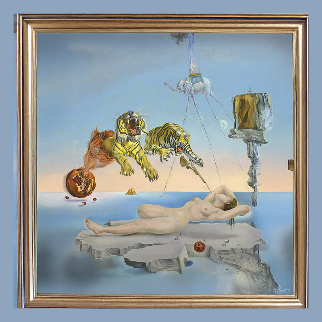 Pañuelo - Sueño causado por el vuelo de una abeja alrededor de una granada un segundo antes del despertar.