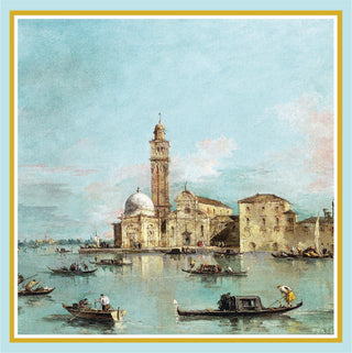 Pañuelo · La isla de San Michele, Venecia. Francesco Guardi
