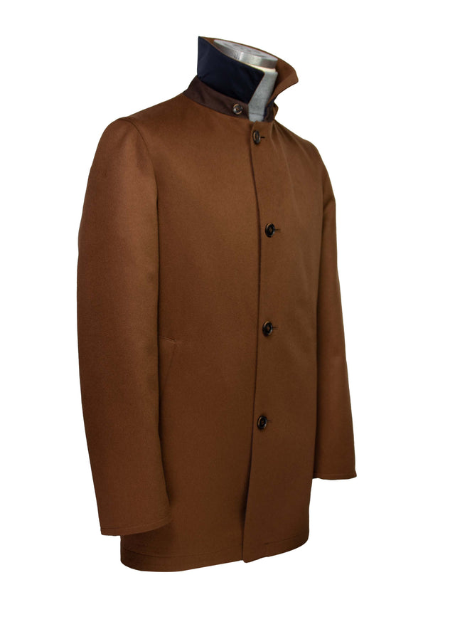 Gabardina Reversible Cashmere Camel
