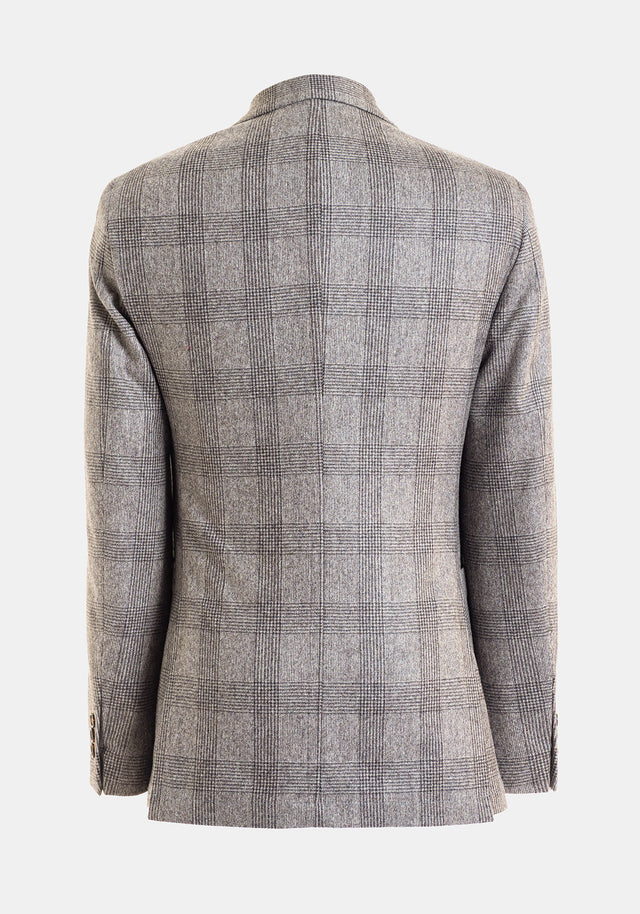 Americana Franela Gales Marrón