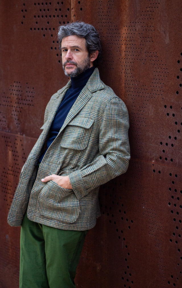 Sahariana Verde espiga