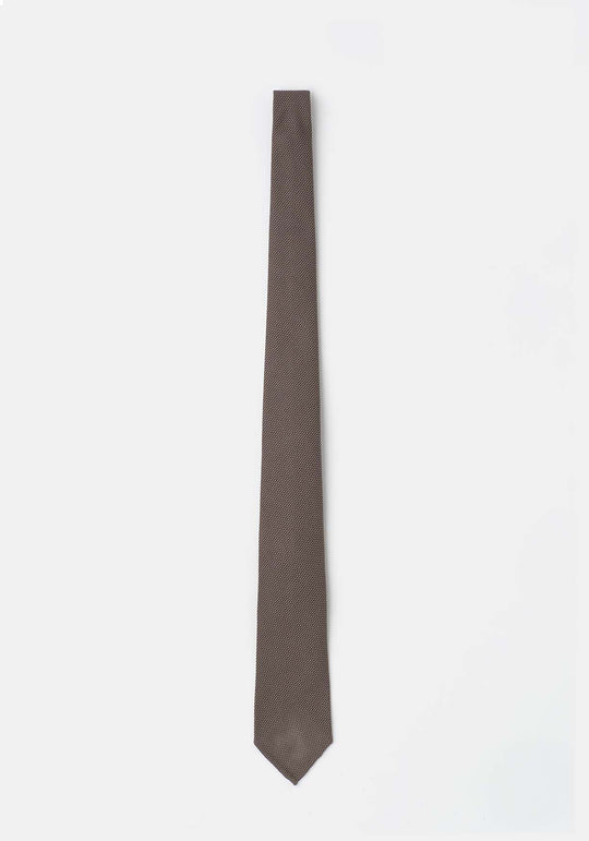 Corbata Grenadine Topo