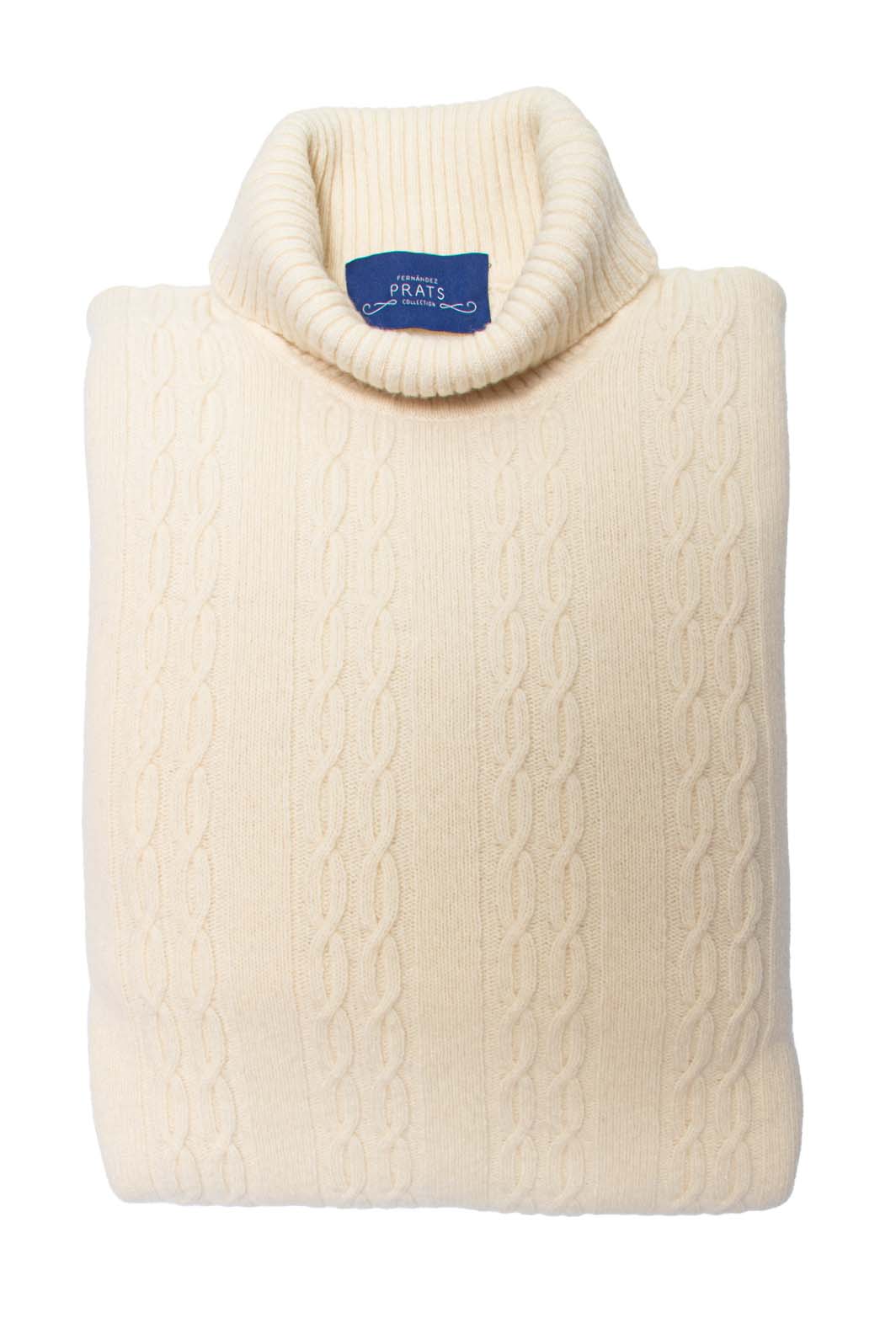 Jersey Cuello Vuelto Crudo