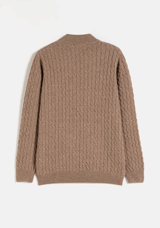 Jersey Cuello Perkins Beige