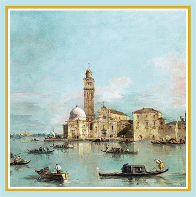 La isla de San Michele, Venecia. Francesco Guardi