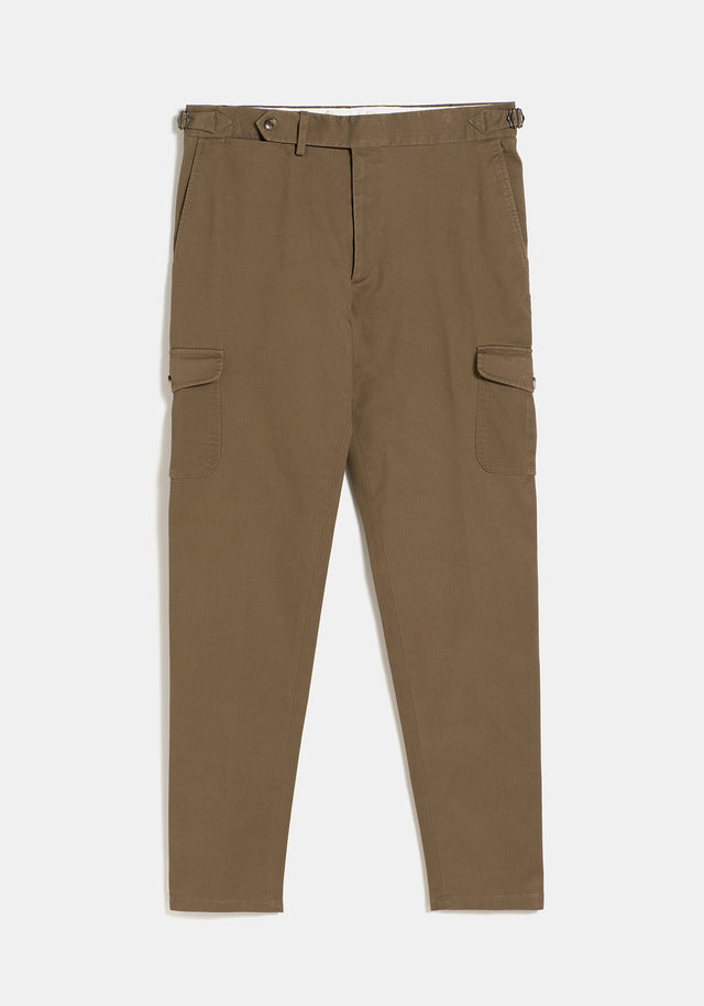 Pantalón Algodón Cargo Khaki