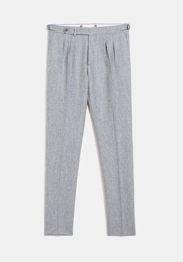 Pantalón Franela Gris Claro
