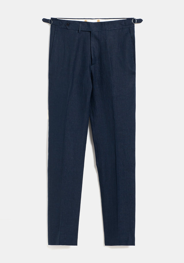 Pantalón Lino Marino