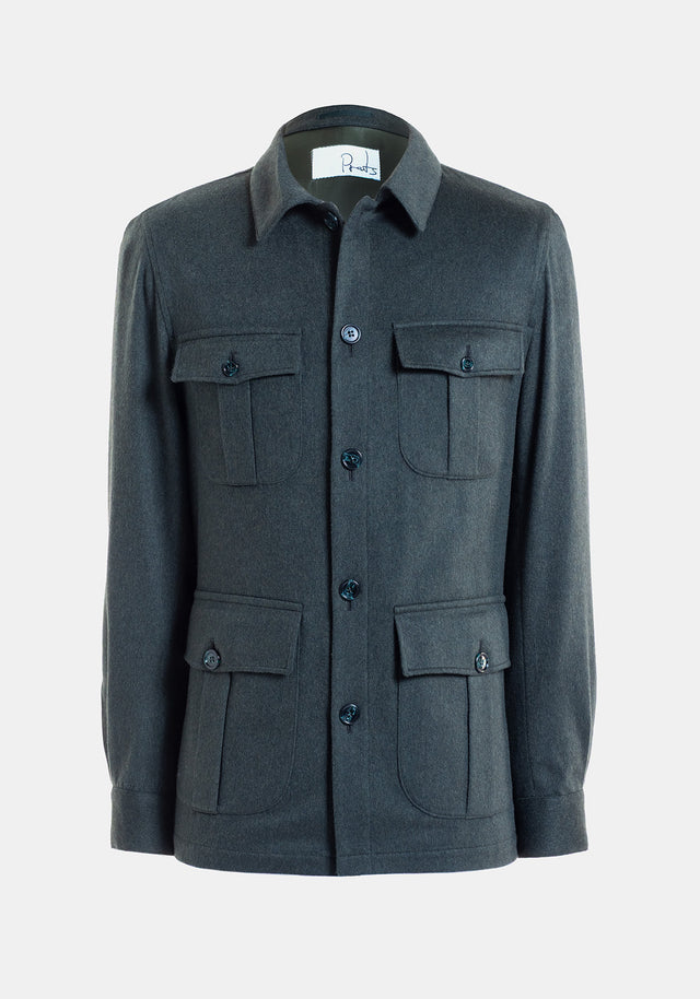 Sobrecamisa Cashmere Verde