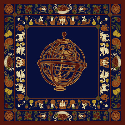Grutescos azul marino
