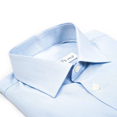 Camisa milrayas azul Gemelo