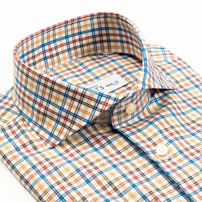 Camisa cuadro multicolor