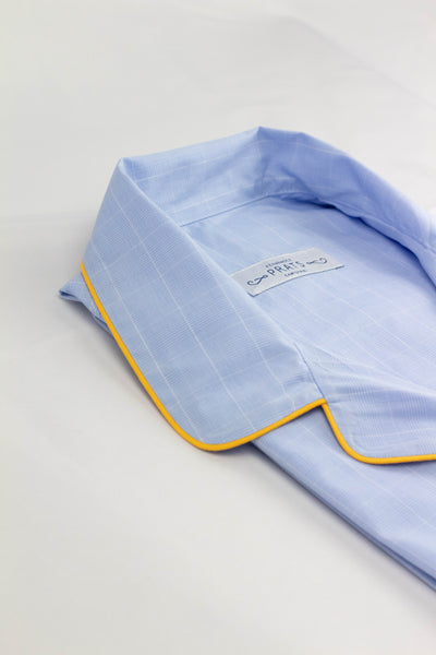 Pijama gales con vivo amarillo