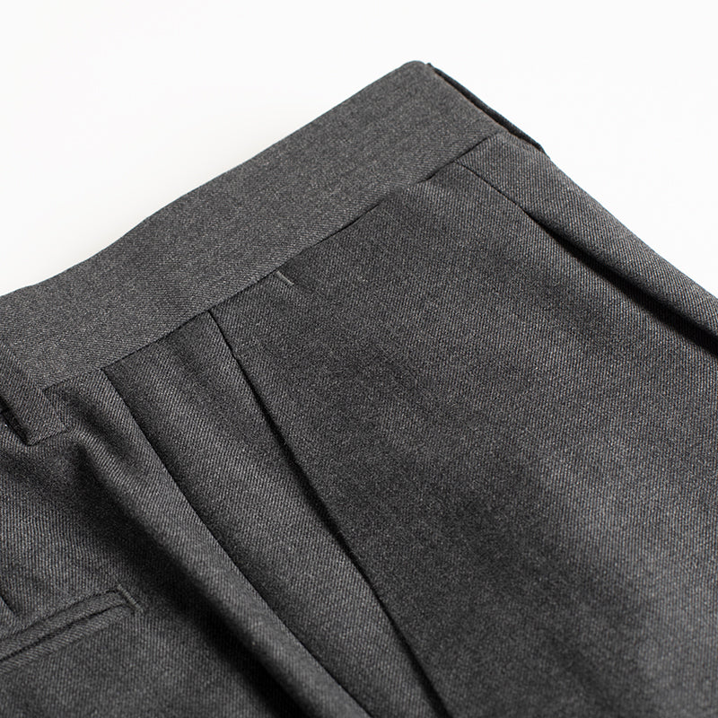 Pantalón lana gris medio