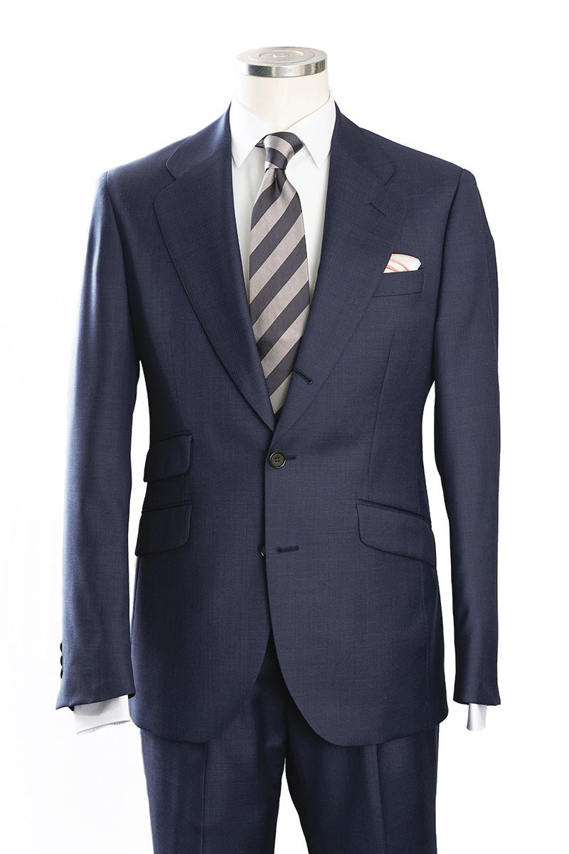 Traje azul
