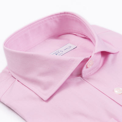 Camisa fil a fil rosa Gemelo