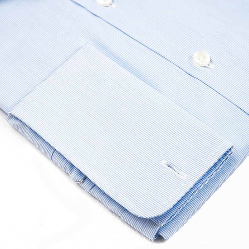 Camisa milrayas azul Gemelo